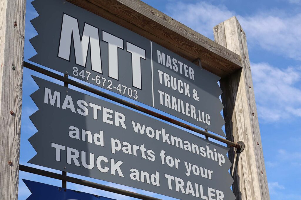 Master Truck & Trailer outdoor sign